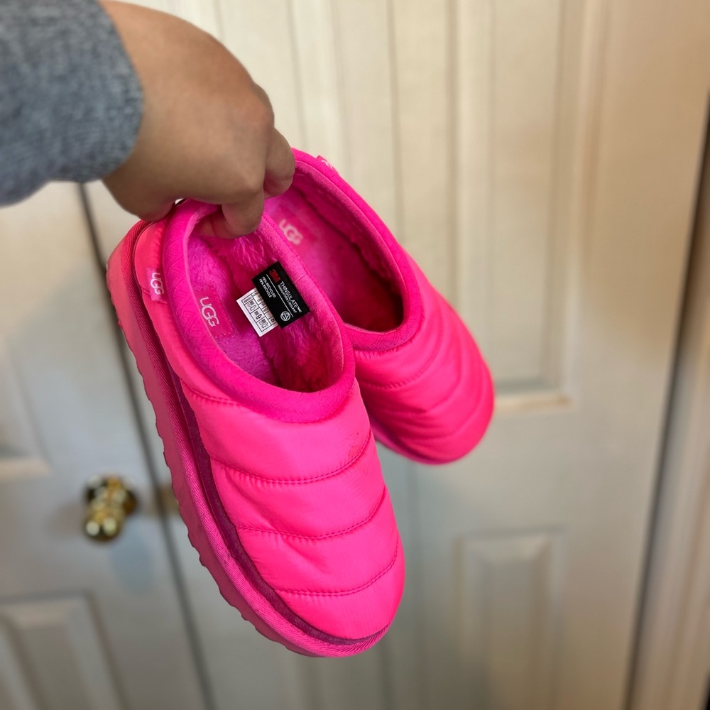 Pink Ugg Tasman LTA Slipper
